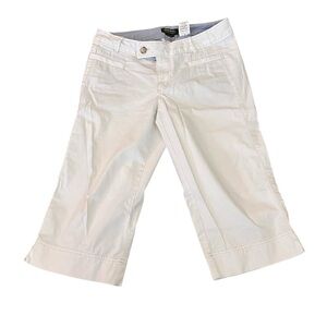 Vintage Y2K Eddie Bauer Blakely Fit Cropped Pants White 12